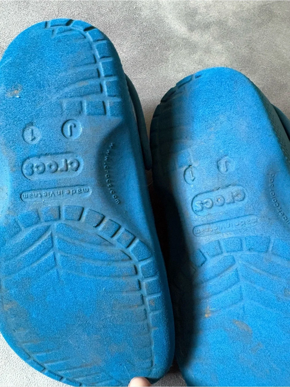 Crocs Kids Blue Clogs | 1